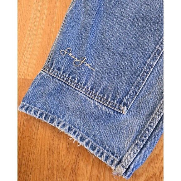 Sean John Jeans Mens 33 Straight Baggy Skater Streetwear Hip Hop Jort Carpenter - Picture 2 of 10